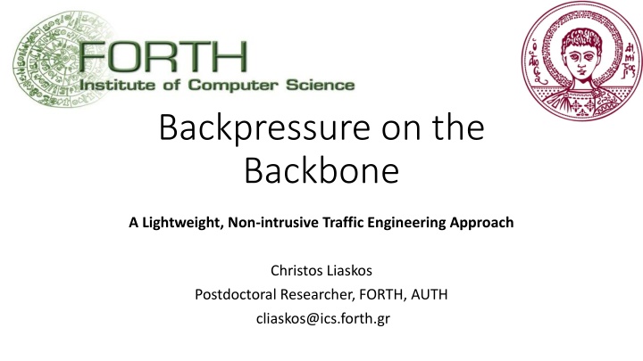 backpressure on the backbone n.w