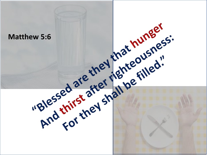 matthew 5 6 n.w