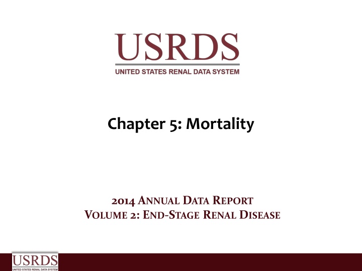 chapter 5 mortality n.w