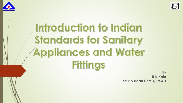 introduction to indian standards for sanitary n.w