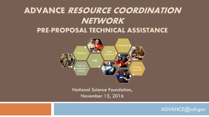 advance resource coordination network n.w