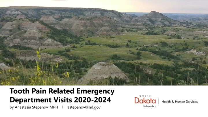 Tooth Pain in North Dakota: 2020-2024 Summary