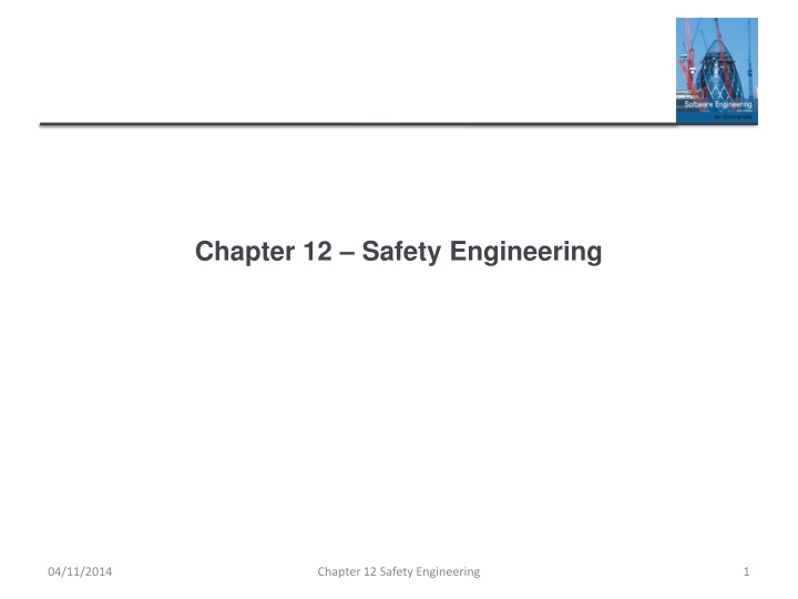 chapter 12 safety engineering n.w