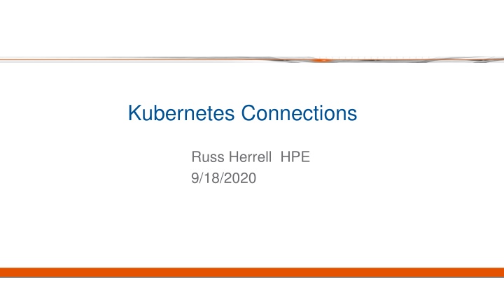 kubernetes connections n.w