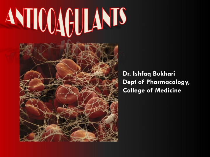 anticoagulants anticoagulants n.w