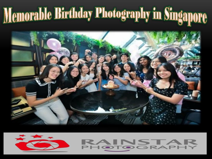 Memorable Birthday Photography in Singapore
