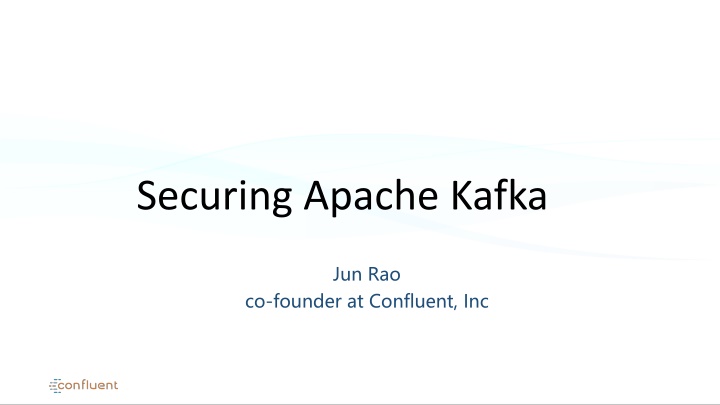 securing apache kafka n.w