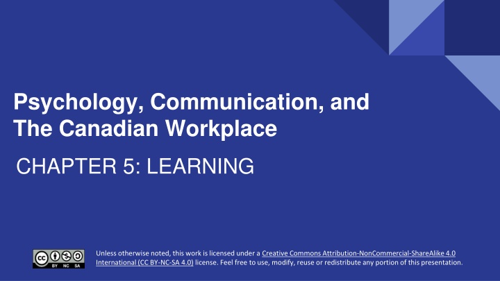 psychology communication and the canadian n.w