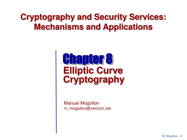 cryptography and security services mechanisms n.w