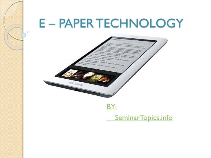 e paper technology n.w