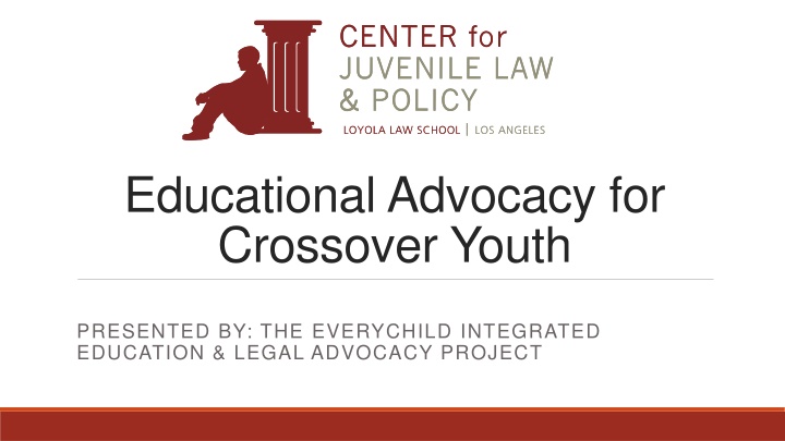 educational advocacy for crossover youth n.w