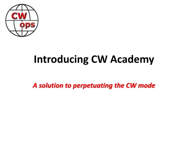 introducing cw academy n.w