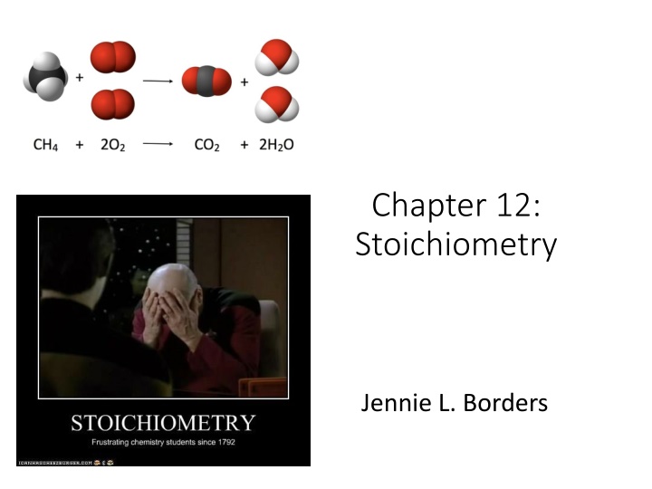 chapter 12 stoichiometry n.w
