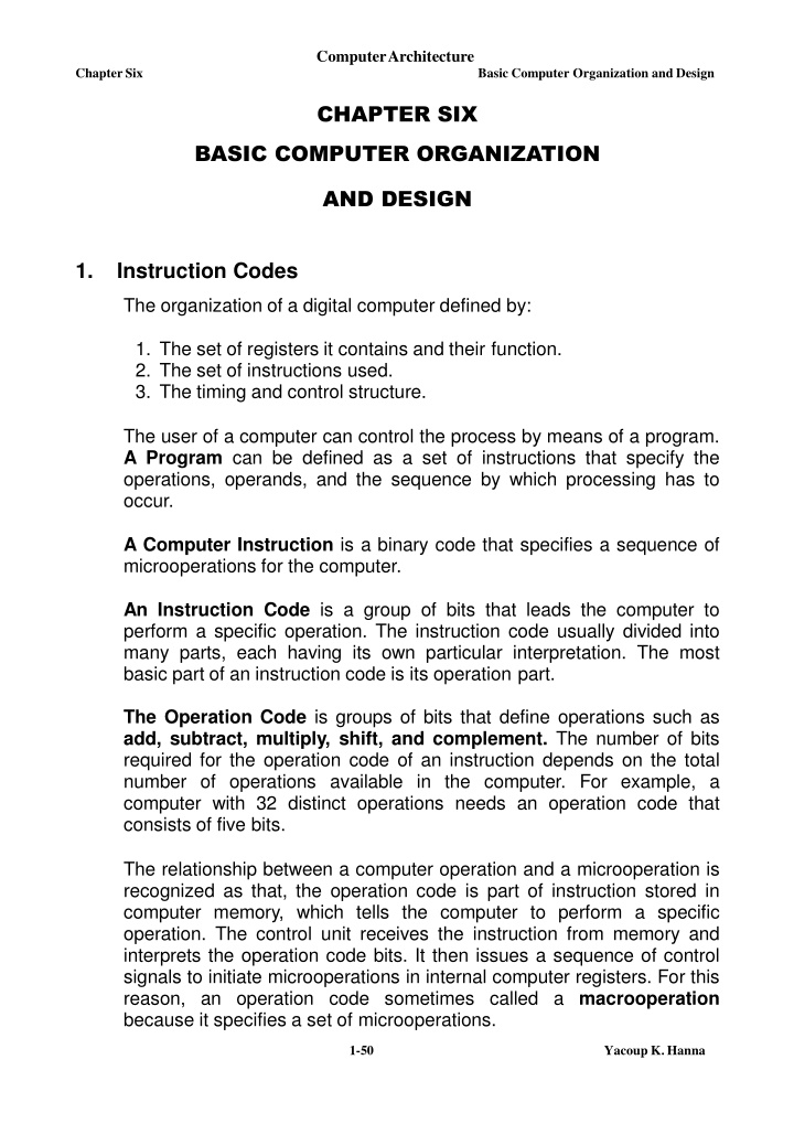 computerarchitecture n.w