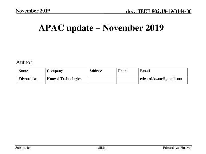 november 2019 n.w