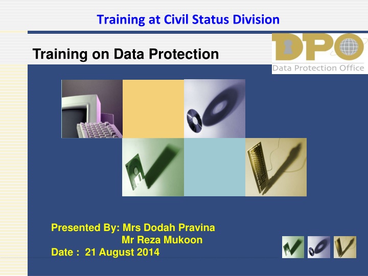 training at civil status division n.w
