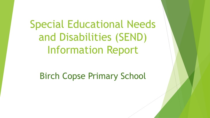 special educational needs and disabilities send n.w