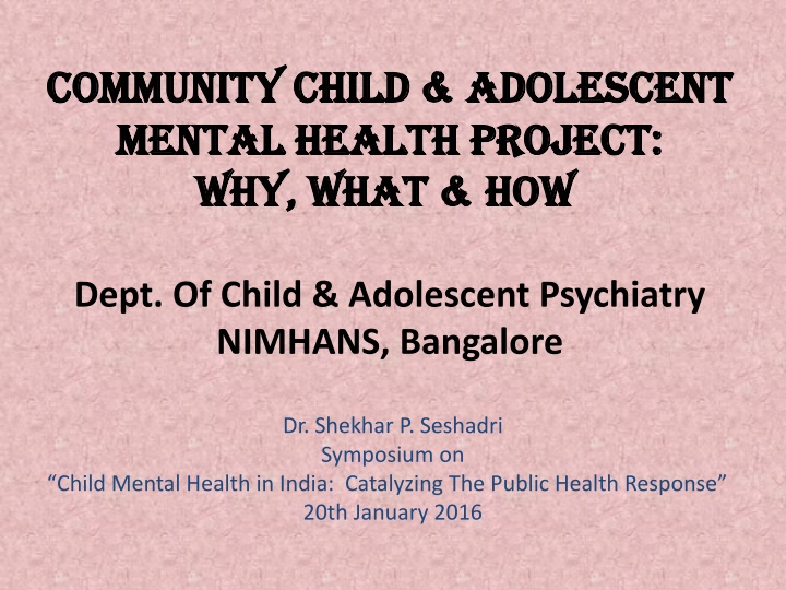 community child adolescent community child n.w