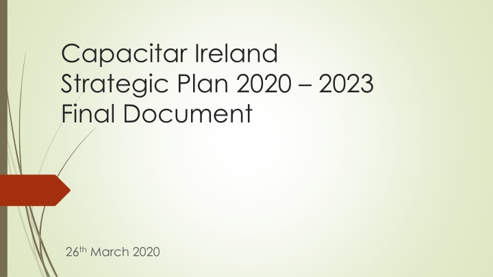 capacitar ireland strategic plan 2020 2023 final n.w