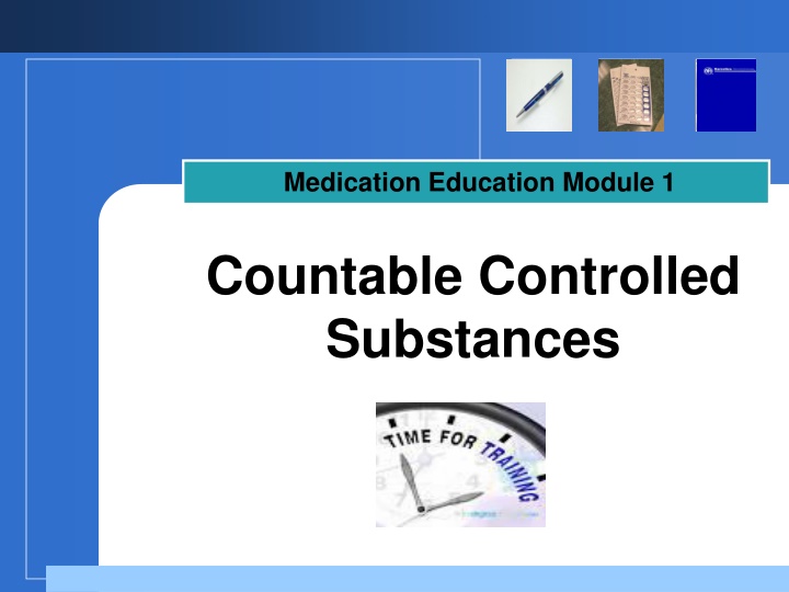medication education module 1 n.w