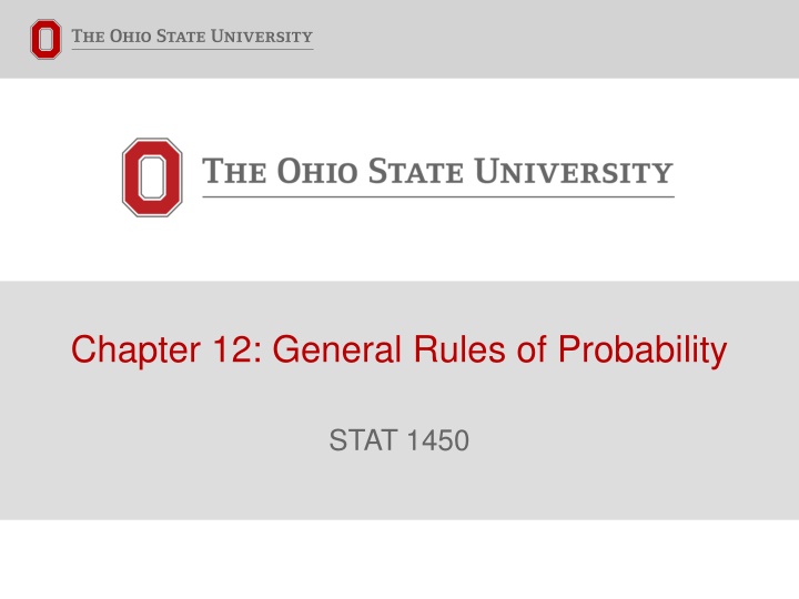 chapter 12 general rules of probability n.w