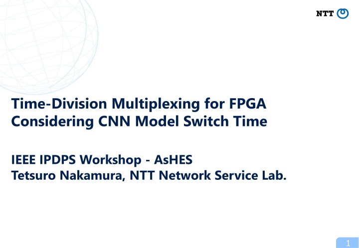 time division multiplexing for fpga considering n.w