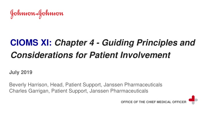 cioms xi chapter 4 guiding principles n.w