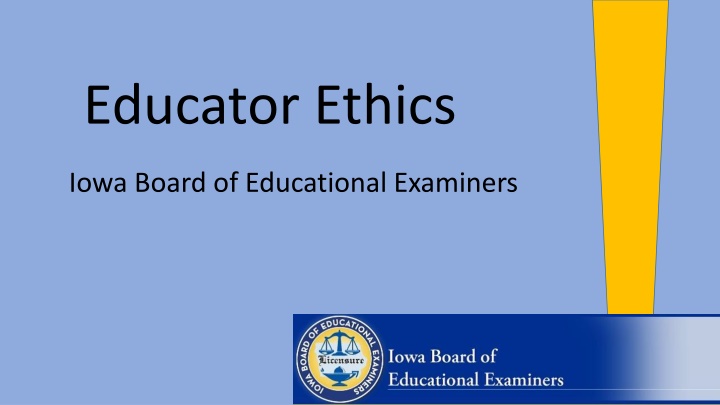 educator ethics n.w