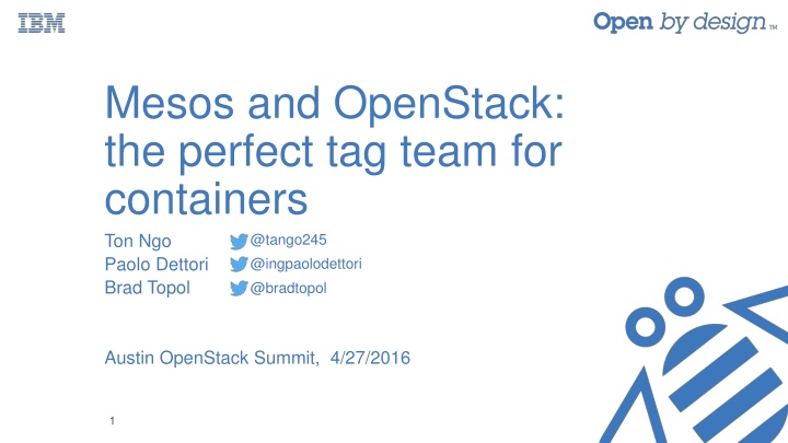 mesos and openstack the perfect tag team n.w