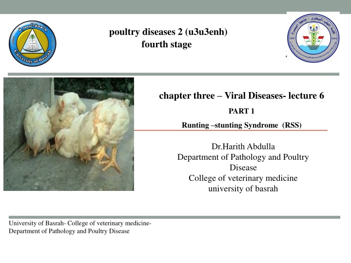 poultry diseases 2 u3u3enh fourth stage n.w