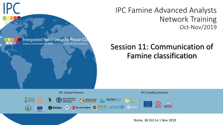 ipc famine advanced analysts network training n.w