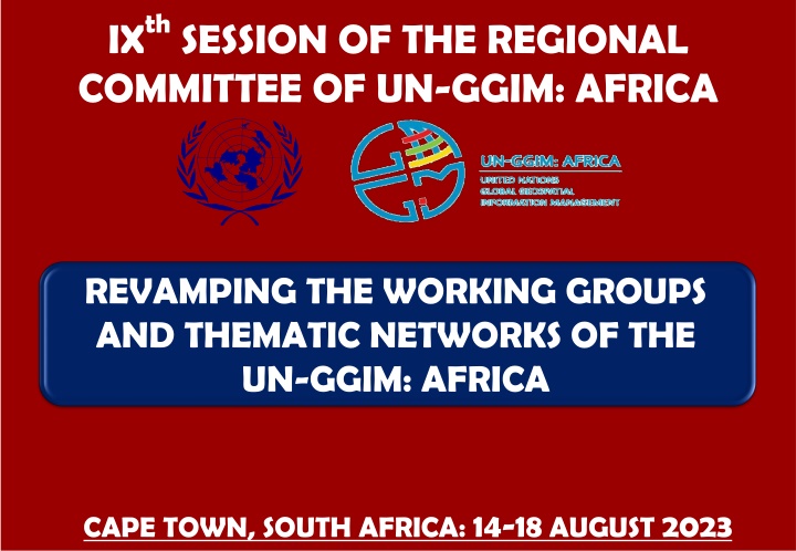 ix th session of the regional committee n.w