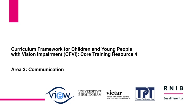 curriculum framework for children and young n.w