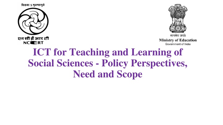 ict for teaching and learning of social sciences n.w
