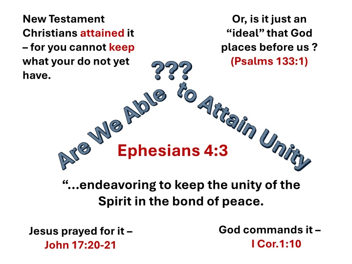 new testament christians attained n.w