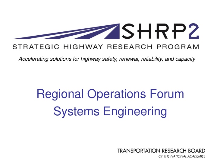 accelerating solutions for highway safety renewal n.w