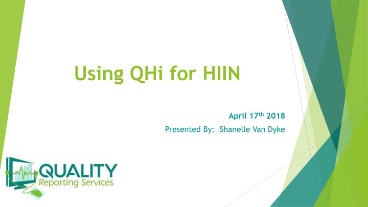 using qhi for hiin n.w