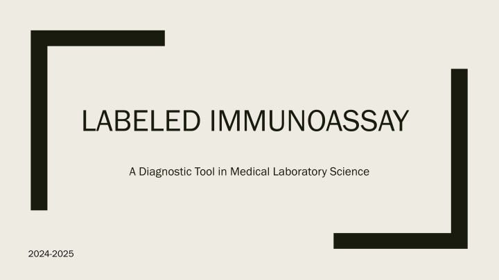 labeled immunoassay n.w