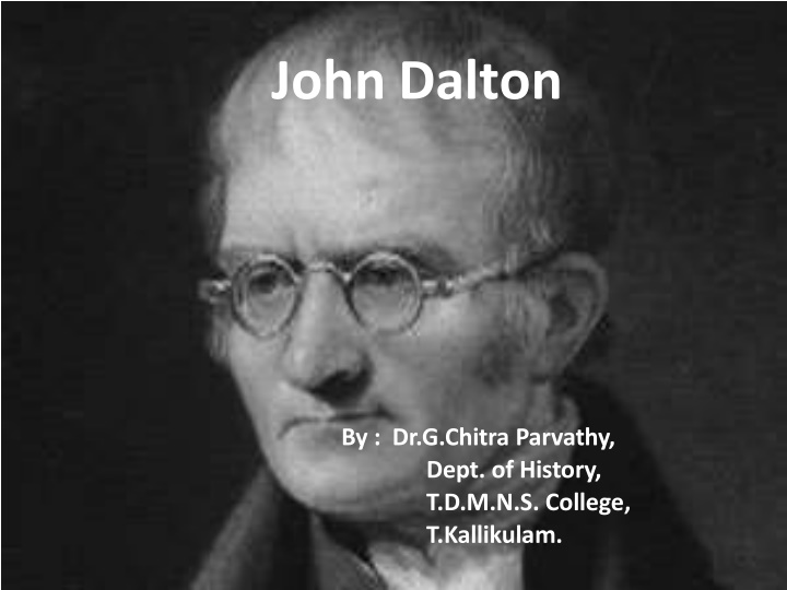 john dalton n.w