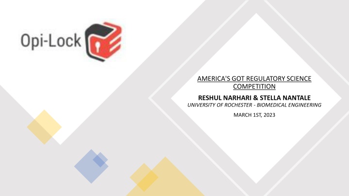 america s got regulatory science competition n.w