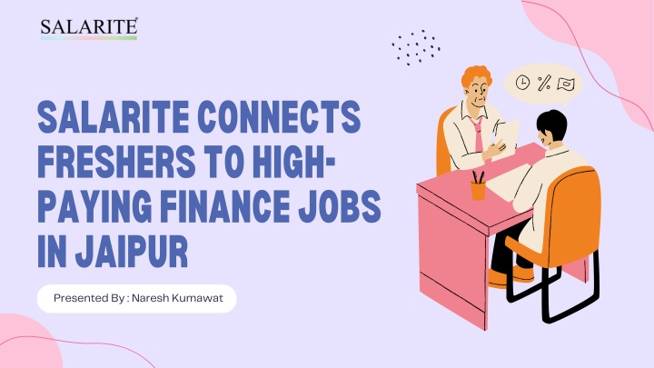 salarite connects freshers to high paying finance n.w