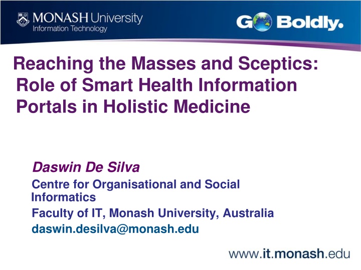reaching the masses and sceptics role of smart n.w