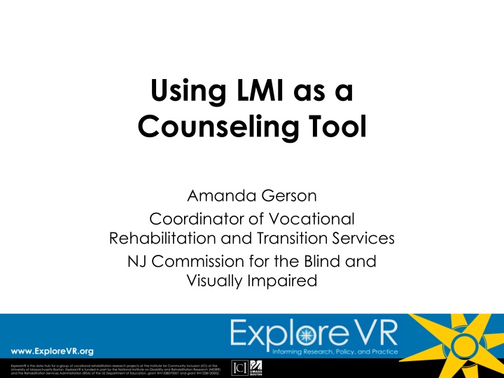 using lmi as a counseling tool n.w