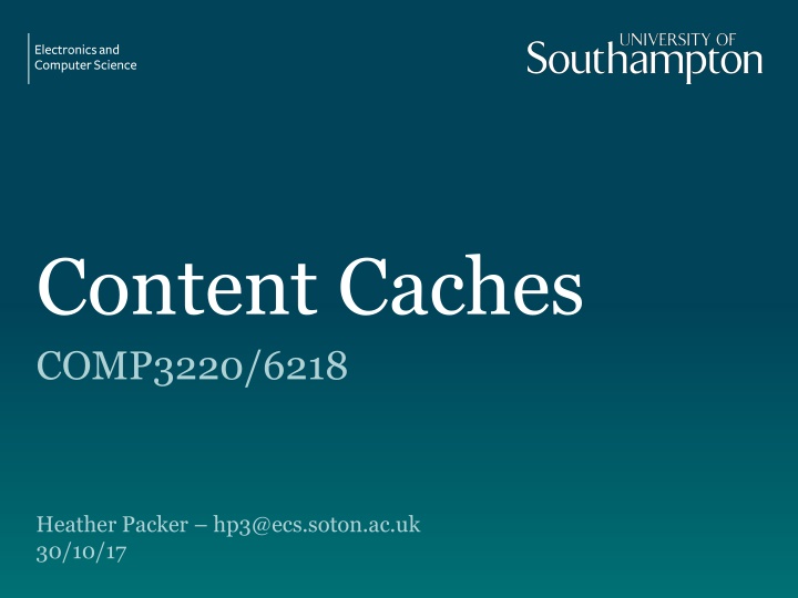 content caches comp3220 6218 n.w