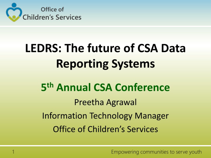 Empowering Communities with Enhanced CSA Data Reporting Systems