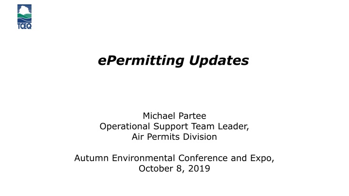 epermitting updates n.w