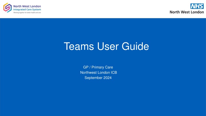 teams user guide n.w