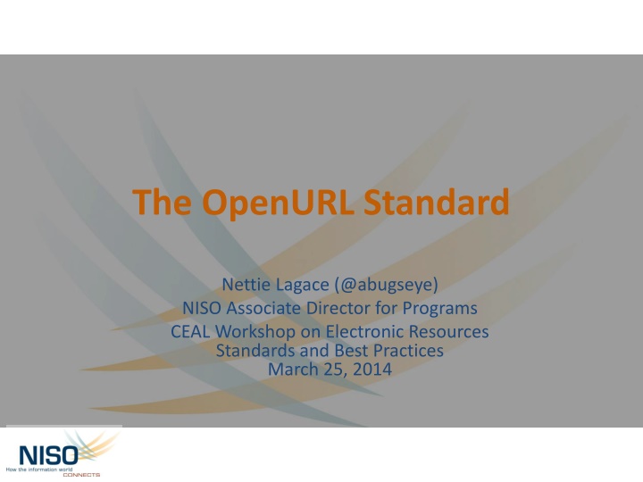 the openurl standard n.w