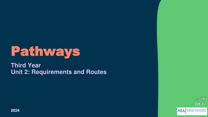 pathways pathways third year unit 2 requirements n.w