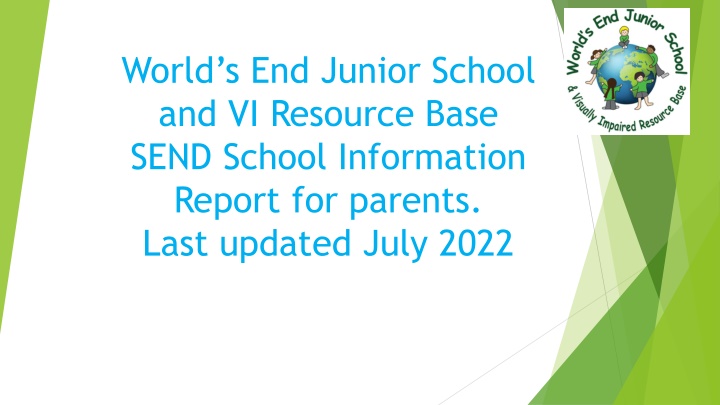 world s end junior school and vi resource base n.w